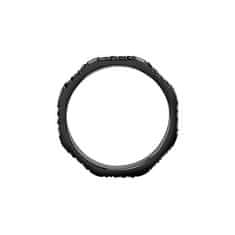 Morellato Nadčasový černý prsten s krystaly Motown SALS84 (Obvod 63 mm)