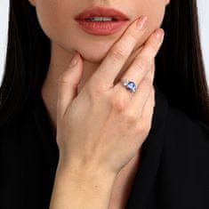 Morellato Půvabný prsten s kubickými zirkony Colori SAVY21 (Obvod 54 mm)