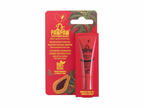 Dr. Pawpaw 10ml balm tinted ultimate red, balzám na rty