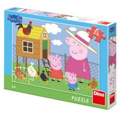 Dino Toys Puzzle 24 PRASÁTKO PEPPA