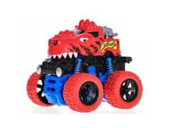 Mikro Trading Auto monster truck dinosaurus 9,5 cm na setrvačník v krabičce