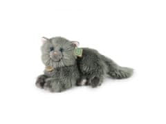 Rappa Plyšová perská kočka šedá ležící 30 cm