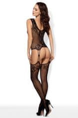 Obsessive Bodystocking, černá, S/M/L