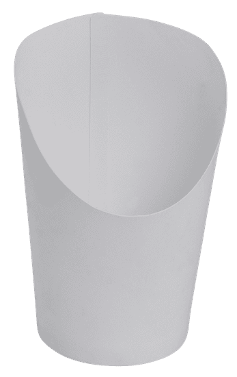 ECOFOL Papírový kornout na hranolky 350 ml bílý bal/50 ks Balení: 50