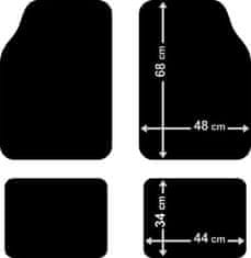 Compass Autokoberce gumové ALASKA sada 4ks
