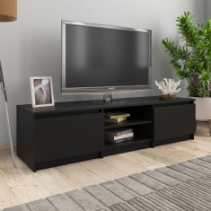 Vidaxl TV stolek černý 140 x 40 x 35,5 cm kompozitní dřevo