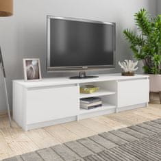 Vidaxl TV stolek bílý 140 x 40 x 35,5 cm kompozitní dřevo