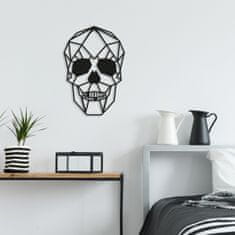 Wallity Nástěnná dekorace Skull černá