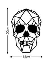 Wallity Nástěnná dekorace Skull černá