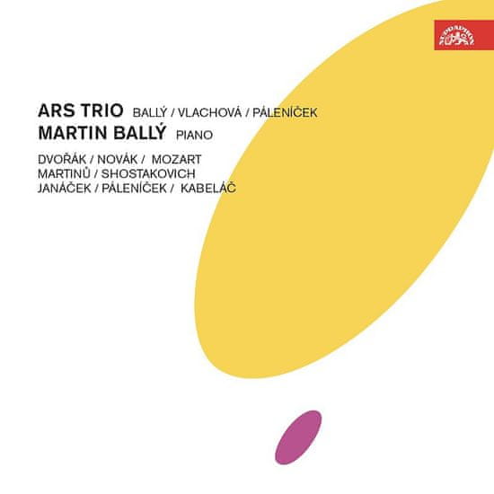 Ballý Martin, Ars Trio: Dvořák, Novák, Mozart, Martinů, Šostakovič, Janáček, Páleníček, Kabeláč (3xCD)