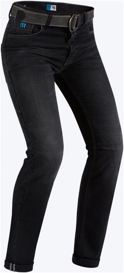 PMJ kalhoty jeans CAFERACER Legend černé
