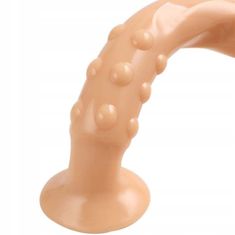 Night Fantasy EXTRA DLOUHÉ DILDO MĚKKÝ ANÁLNÍ KOLÍK 65CM