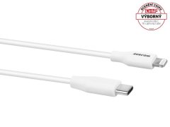  MFIC-120W kabel USB-C - Lightning, MFi certifikace, 120cm, bílá