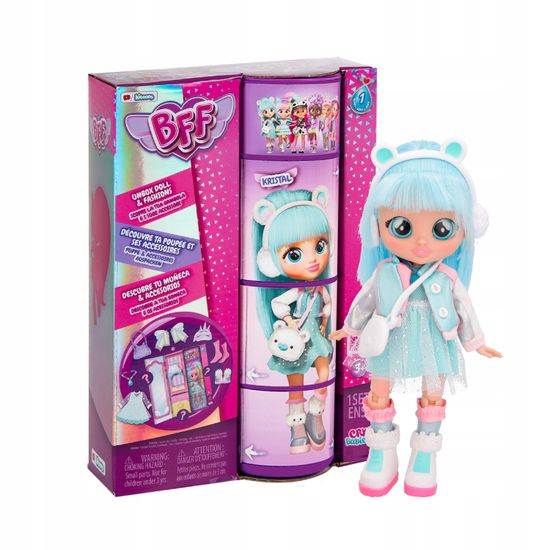 Cry Babies Panenka BFF By Tm Toys - BFF Kristal