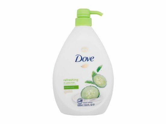 Kraftika 1000ml dove refreshing cucumber & green tea, sprchový gel