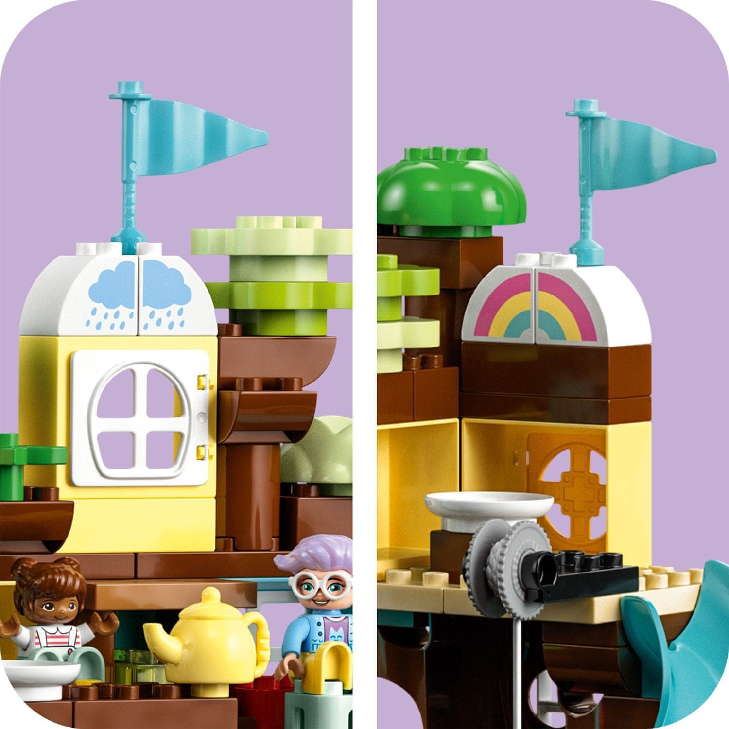 LEGO DUPLO 10993 Dům na stromě 3 v 1