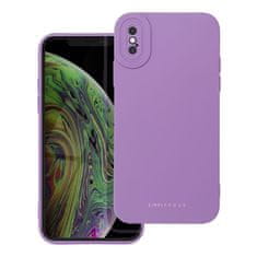 FORCELL Obal / kryt na Apple iPhone XS fialový - Roar Luna Case