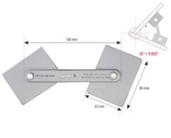 SPARTUS Úhelník magnetický nastavitelný úhel SPARTUS SP145-03-050 Svařovací úhlový magnet