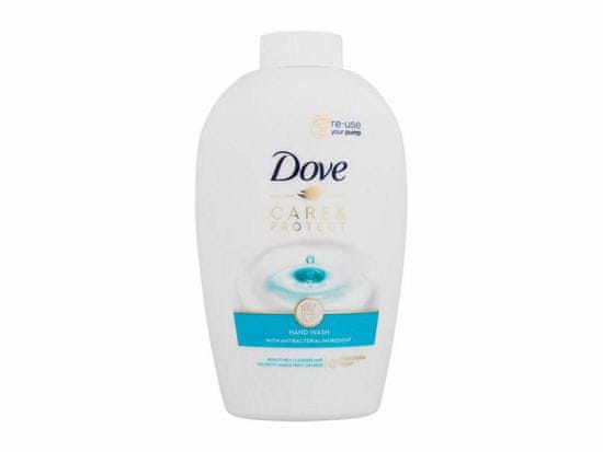 Kraftika 250ml dove care & protect antibacterial hand wash