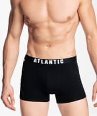 ATLANTIC Pánské boxerky 3Pack - černé Velikost: M