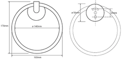 BEMETA BEMETA OMEGA: Kruh 104204062 - Bemeta