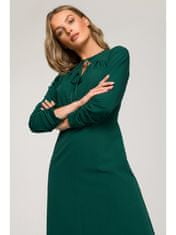 Stylove Dámské mini šaty Anglina zelená XL