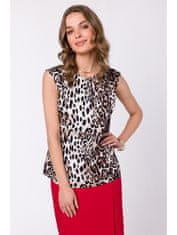 Style Stylove Dámská halenka Niver S332 leopard S