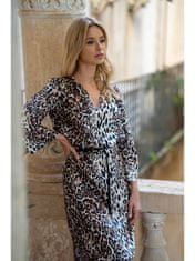 Style Stylove Dámské mini šaty Seka S338 leopard XL