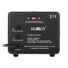 Kemot Převodník napětí KEMOT 1600 W / 2000 VA černý URZ3423