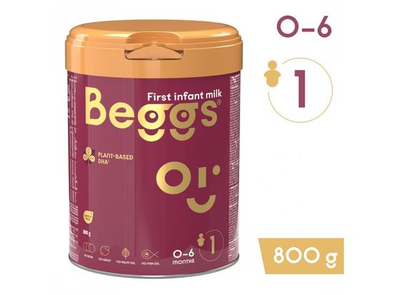 Beggs Beggs 1 počáteční mléko 800 g