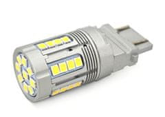 motoLEDy P27/7W LED žárovka 3157 12-24V bez chyby 3000lm bílá