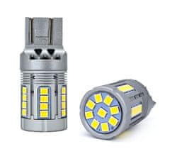 motoLEDy W21/5W LED žárovka 7443 12-24V bez chyby 3000lm bílá