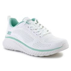 Skechers Boty bílé 37 EU Bobs Squad Chaos Parallel Lines