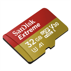 Hama SanDisk Extreme micro SDHC 32 GB 100 MB/s A1 Class 10 UHS-I V30,adapter,akční kamery