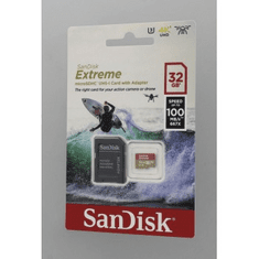 Hama SanDisk Extreme micro SDHC 32 GB 100 MB/s A1 Class 10 UHS-I V30,adapter,akční kamery