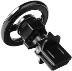 FIXED magnetický kovový držák MagMount Vent do ventilace s podporou MagSafe, černá