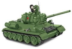 Cobi World War II T-34-85, 668 kostek, 1 figurka