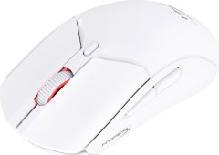 HyperX HP HyperX Pulsefire Haste 2/Herní/Optická/Pro praváky/26 000 DPI/USB+BT/Bílá