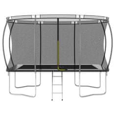 Greatstore Trampolína se sítí a žebříkem obdélníková 335x244x90 cm 150 kg