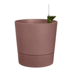 Elho květináč samozavlažovací Greensense Aqua Care Round - clay brown 30 cm