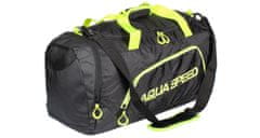 Aqua Speed Duffle Bag L sportovní taška černá-žlutá 36 l