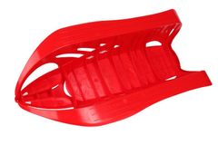 Merco Firecom plastové sáňky červená