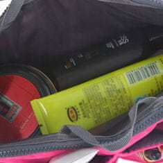 INNA Sáček na dámskou kabelku organizér s kapsami kosmetická taška Trip Story KOSTUNIS-6 růžová