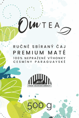 OM TEA Ručně sbíraný čaj Premium Maté BIO Hmotnost 500 g