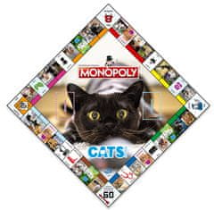 Winning Moves Monopoly Cats - Anglická verze