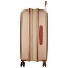 Joummabags EL POTRO Ocuri Champagne, Sada luxusních ABS cestovních kufrů 70cm/55cm, 5128927