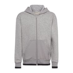 Adidas Mikina šedá 159 - 164 cm/L Fleece Fullzip Hoody JR