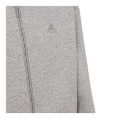 Adidas Mikina šedá 159 - 164 cm/L Fleece Fullzip Hoody JR