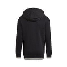 Adidas Mikina černá 135 - 140 cm/S Fleece Fullzip Hoody JR