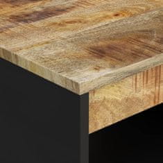 Greatstore Konferenční stolek 55 x 50 x 40 cm masivní mangovníkové dřevo